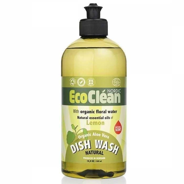 EcoClean Bulaşık Deterjanı Elde yıkama - Limon 500ml