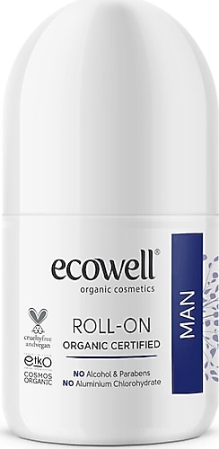 Ecowell Organik Roll-On Erkek 75ml