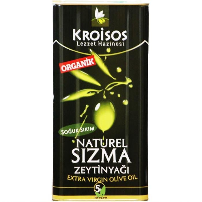 Kroisos Organik Zeytinyağı 5 lt