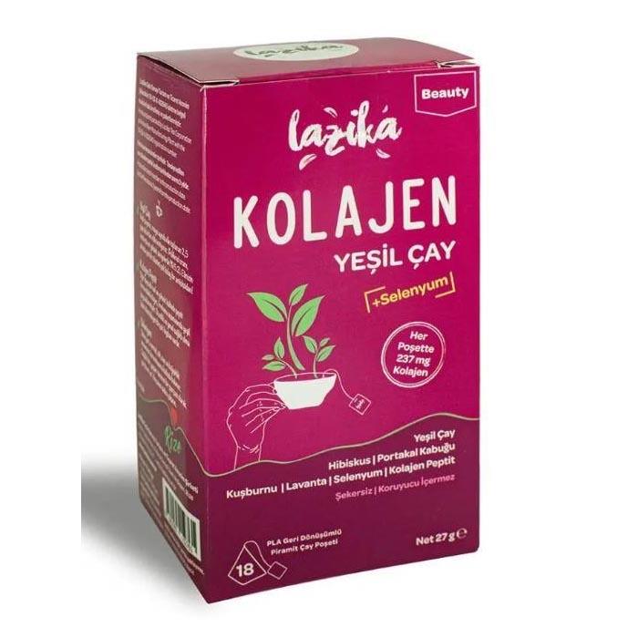 Lazika Yeşil Çay Kolajenli 18 adet
