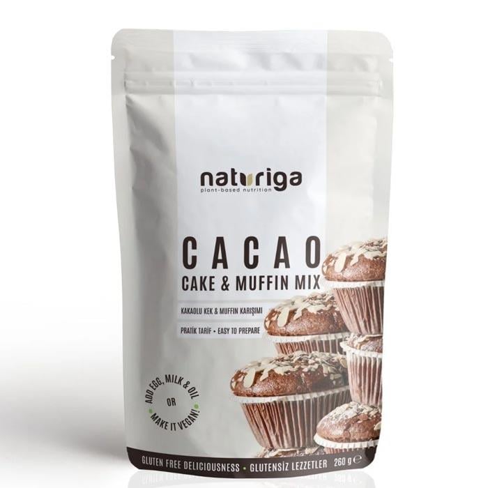 Naturiga Kakaolu Kek ve Muffin Karışımı 260g