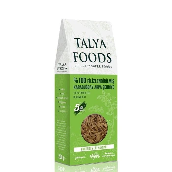 Talya Foods Filizlendirilmiş Glutensiz Karabuğday Arpa Şehriye 200g