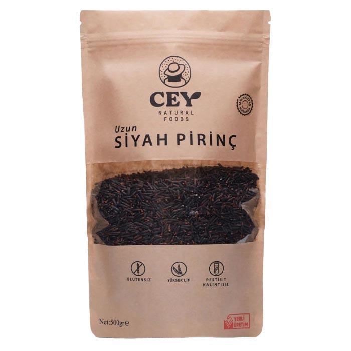 Cey Natural Uzun Siyah Pirinç 500g