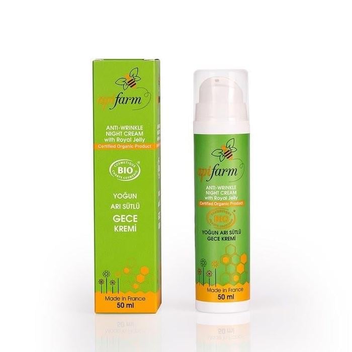 Apifarm Organik Gece Kremi Arı Sütlü 50ml