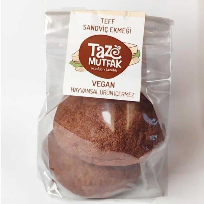 Taze Mutfak Teff Sandviç Ekmeği * 3 paket