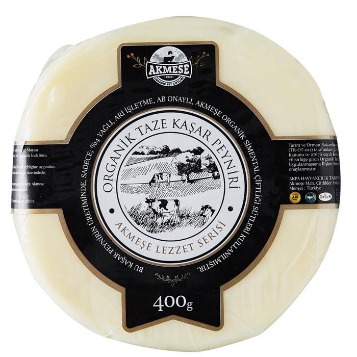 Akmeşe Organik Taze Kaşar Peyniri 400g
