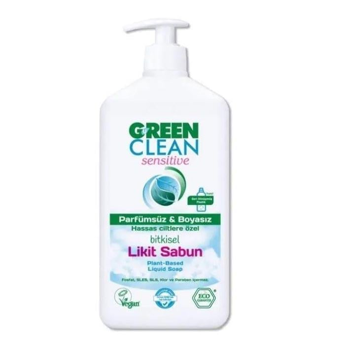 Green Clean Sensitive Likit Sabun 500ml