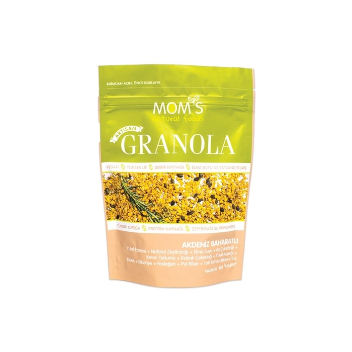 Moms Granola Akdeniz Baharatlı 200g
