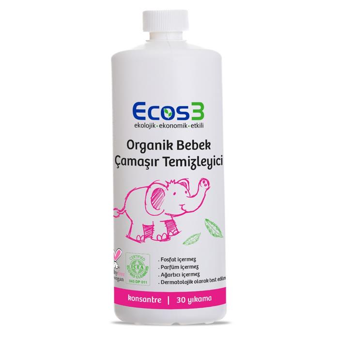 Ecos3 Organik Bebek Çamaşır Temizleyici 1050ml
