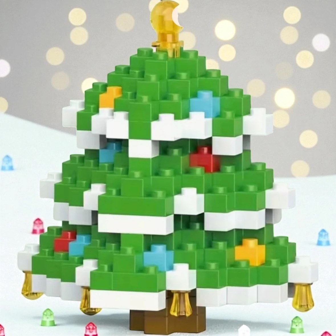 Bricks Mini Lego Yılbaşı Serisi 