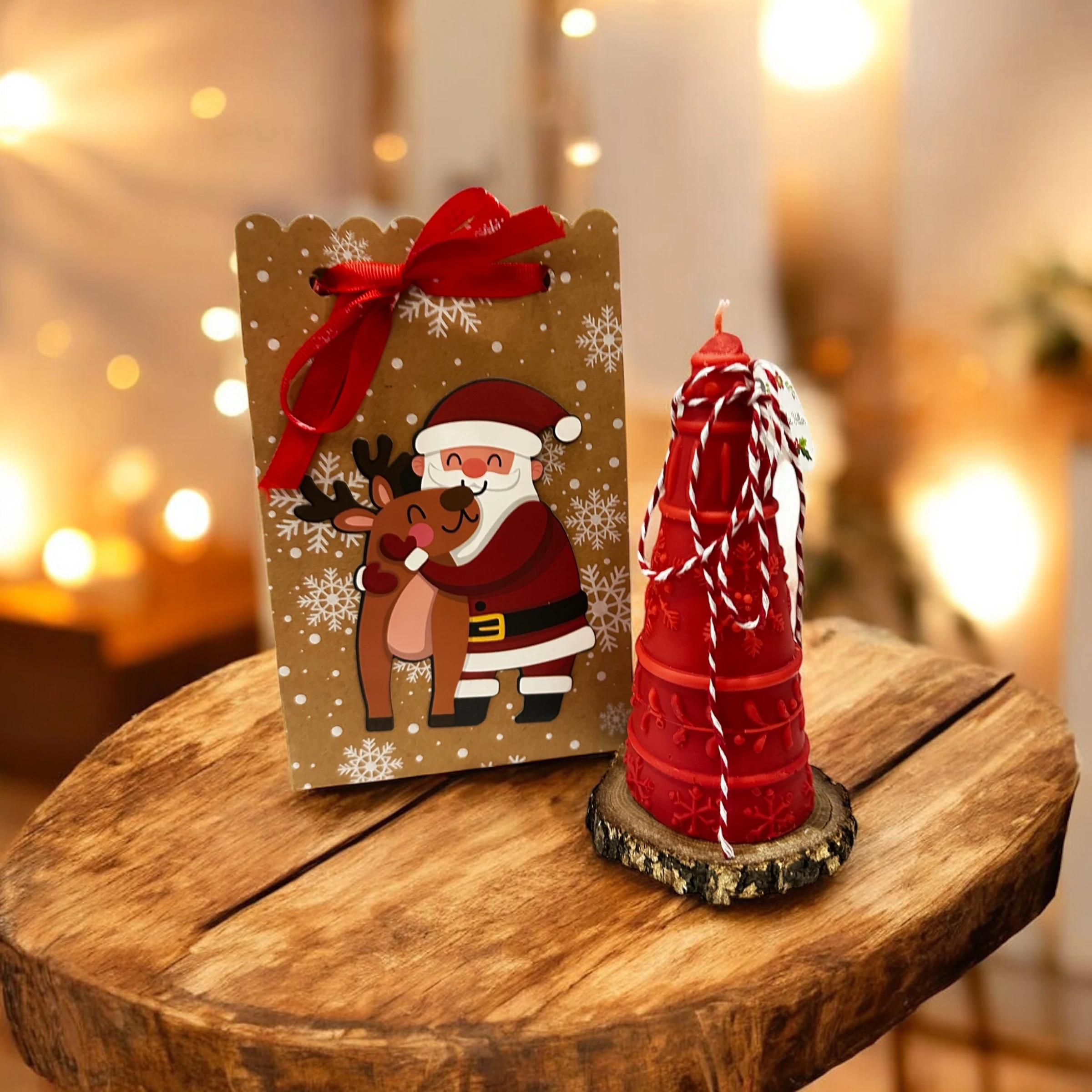 Yılbaşı Hediye Seti Yılbaşı Hediye Çantasında 