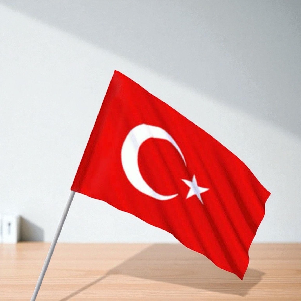 Çıtalı Bez Bayrak - 30*45