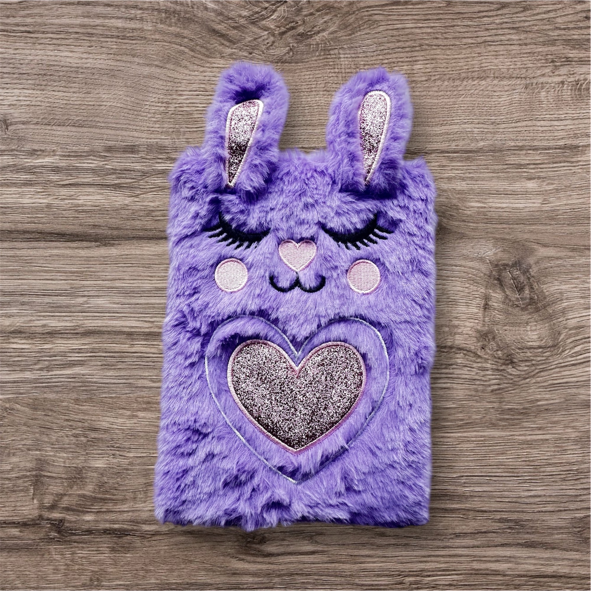 Peluş Defter Mor 