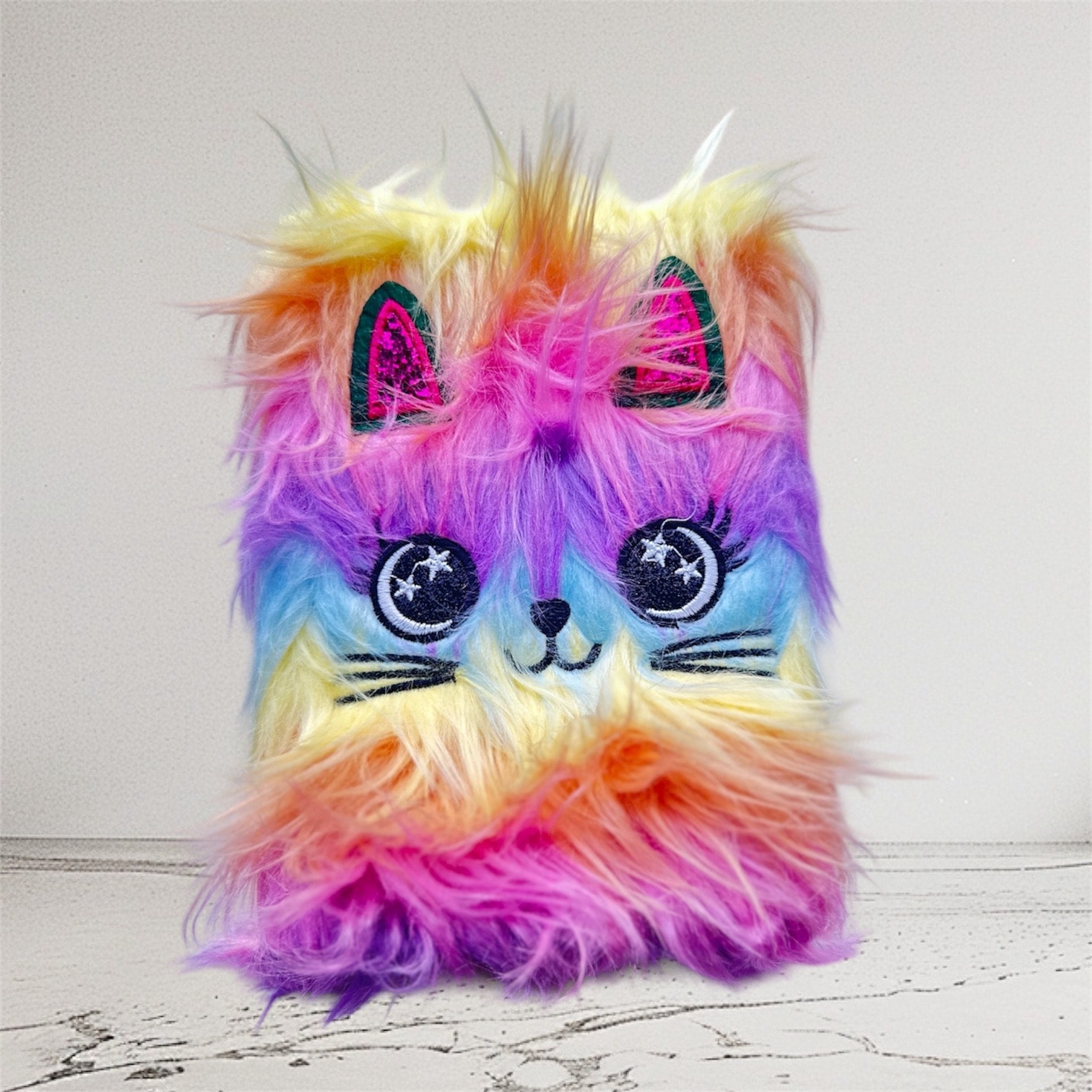 Peluş Defter Renkli 