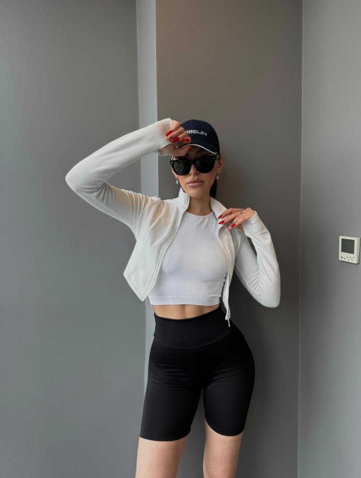 Kadın Dalgıç Kumaş Toparlayıcı Yüksek Bel çok Amaçlı Biker şort Tayt