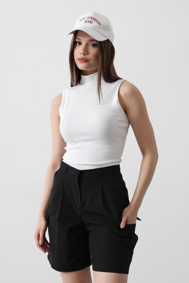 Cargo Cepli Şort - Siyah