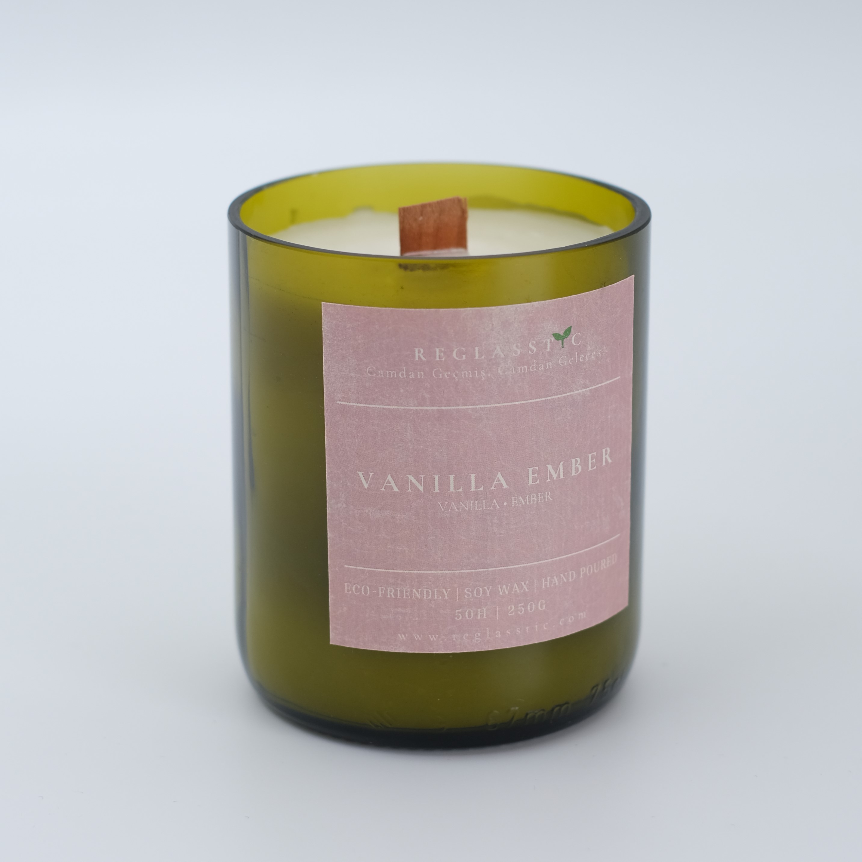Soy Wax Mum - Vanilla Ember 250 gr - Upcycle Cam