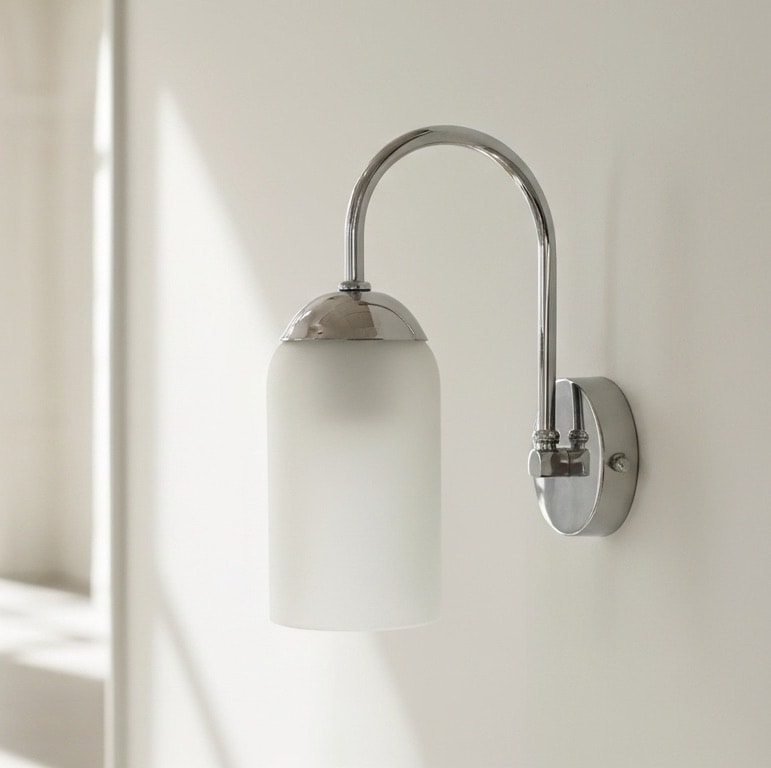 Luna Pure – El Yapımı Cam Aplik