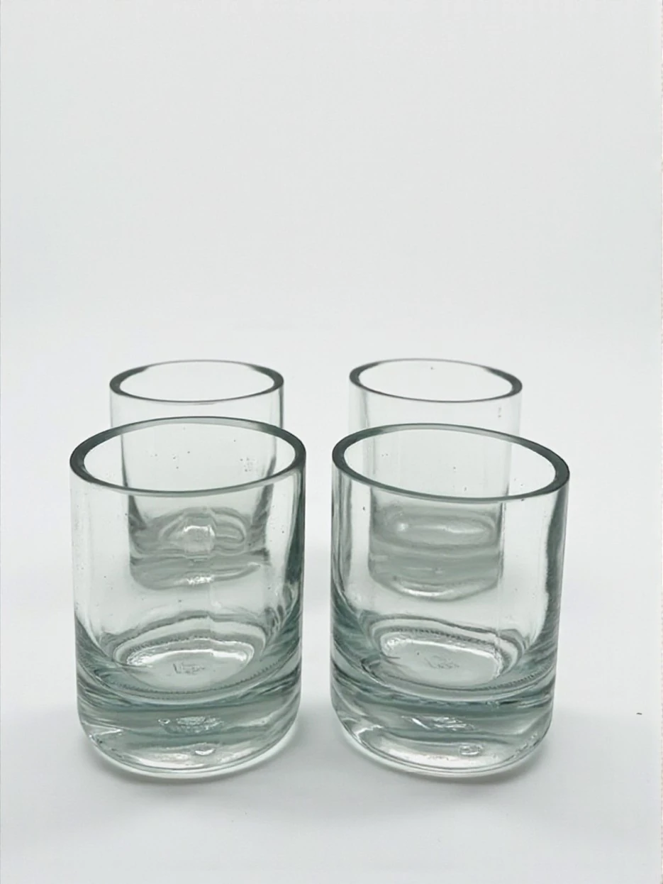 Deep Base Whiskey – 4’lü Upcycle Viski Seti