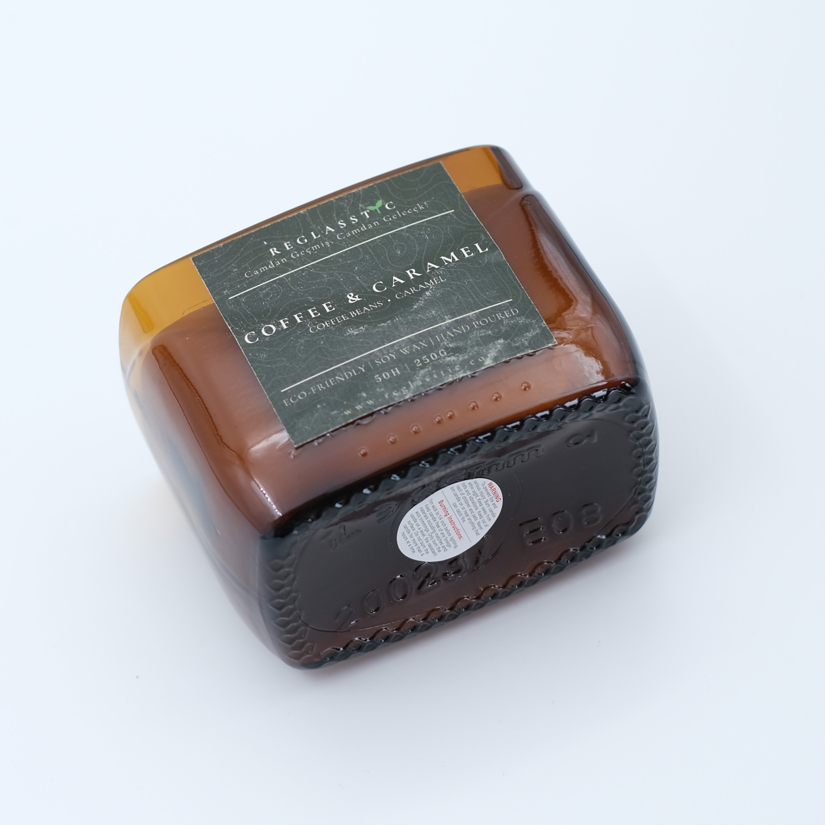 Soy Wax Mum - Coffee Caramel 250 gr - Upcycle Cam