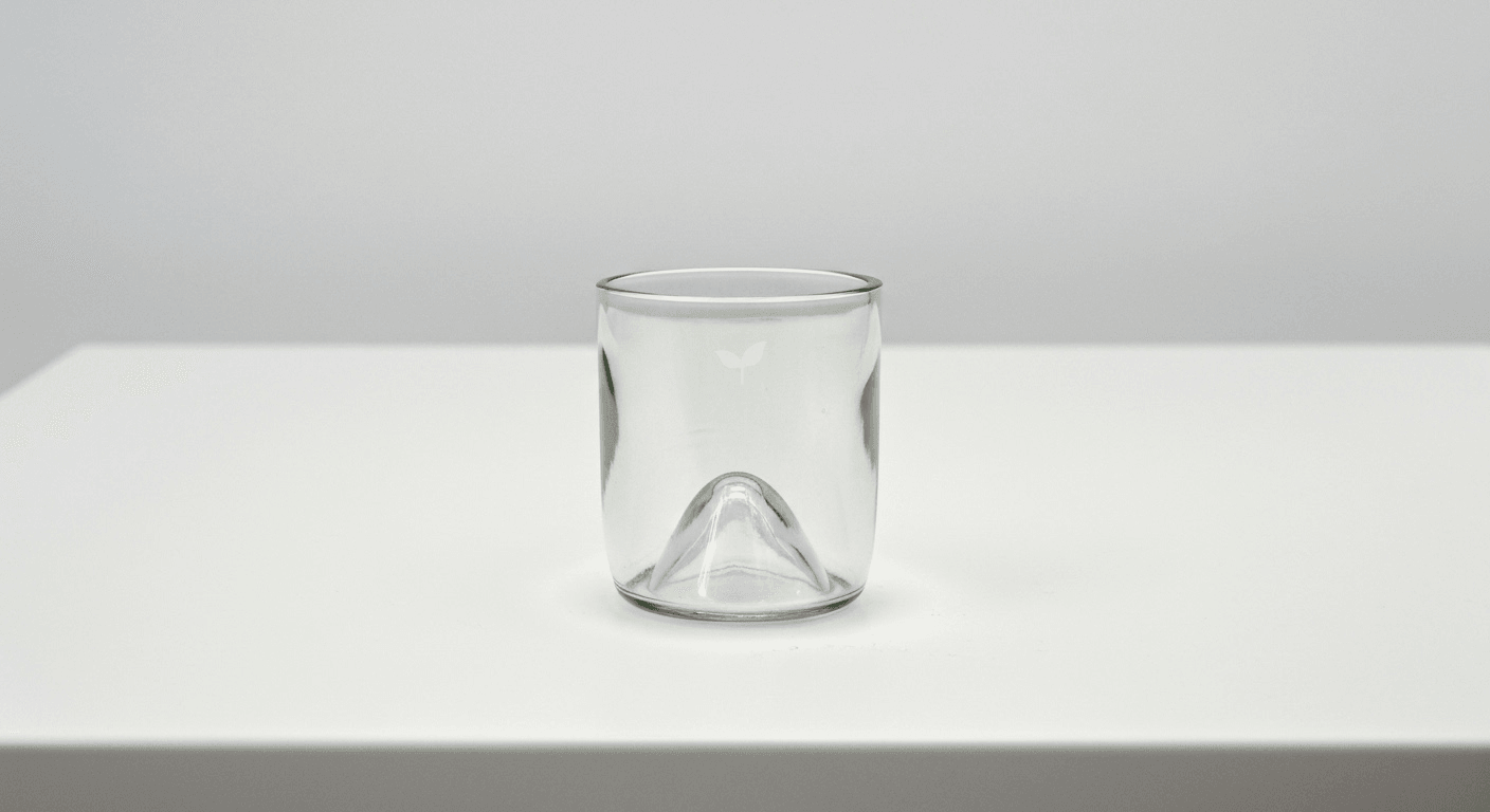 Sip & Sustain - Upcycle Bardak - Şeffaf