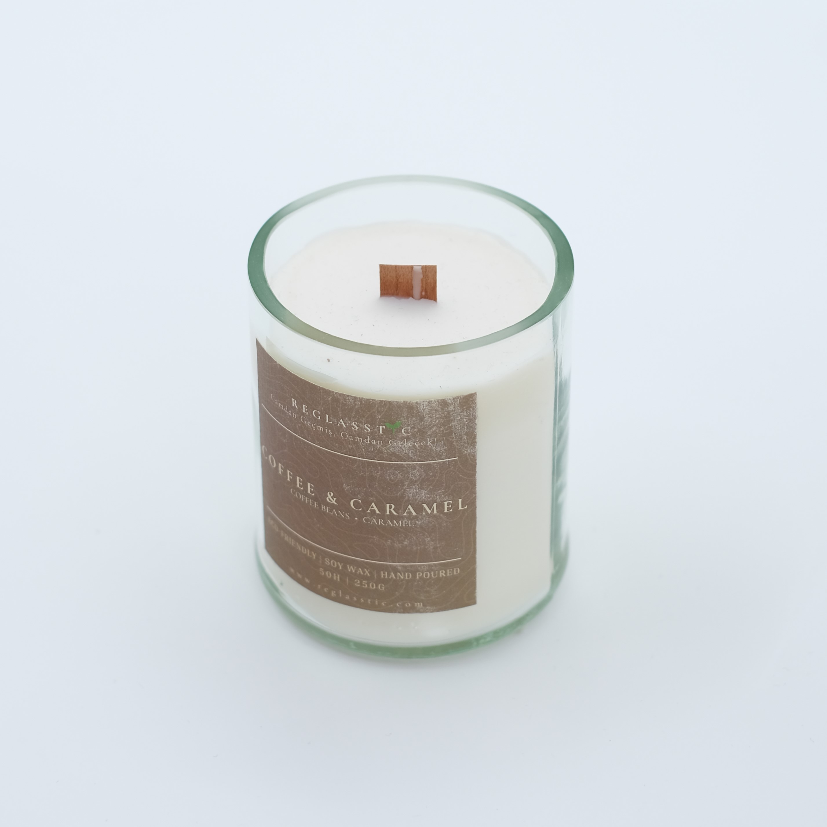 Soy Wax Mum - Coffee Caramel 250 gr - Upcycle Cam