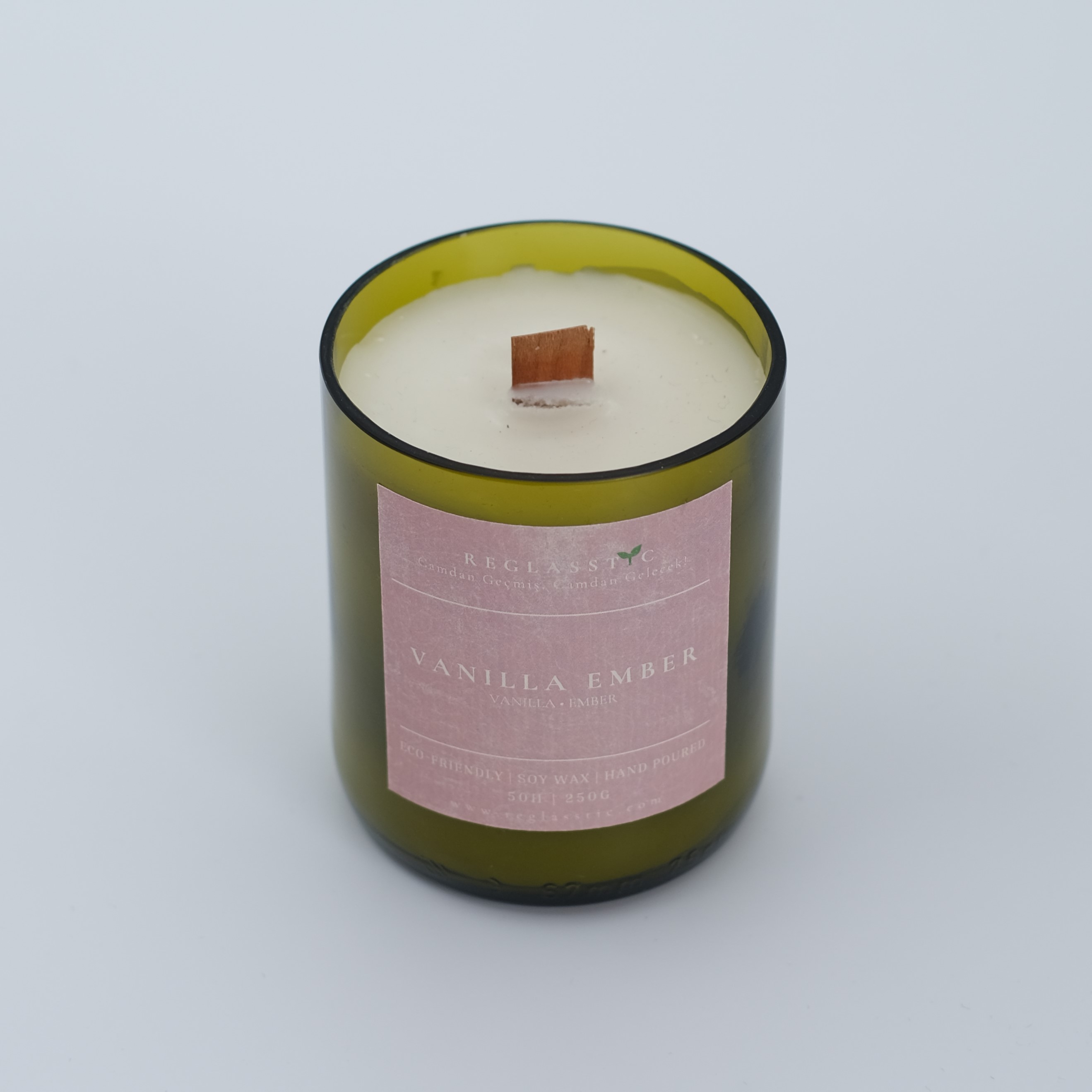 Soy Wax Mum - Vanilla Ember 250 gr - Upcycle Cam