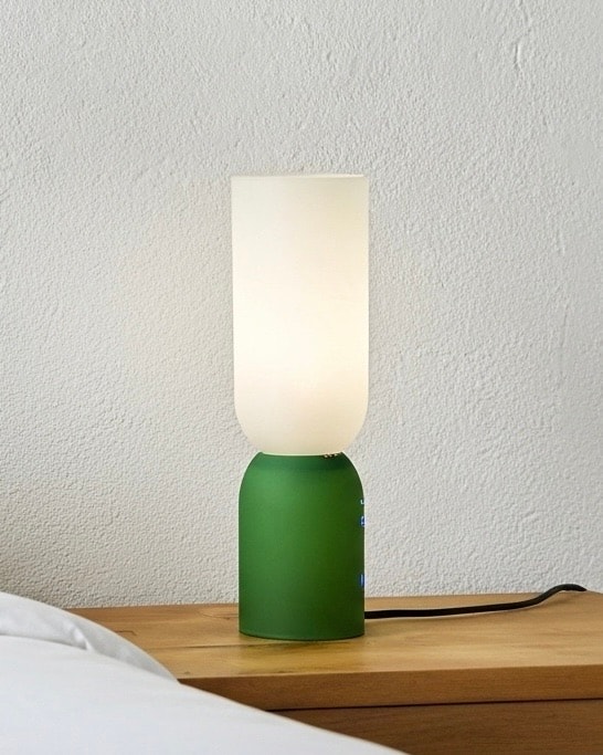 Luma – Upcycle El Yapımı Cam Masa Lambası