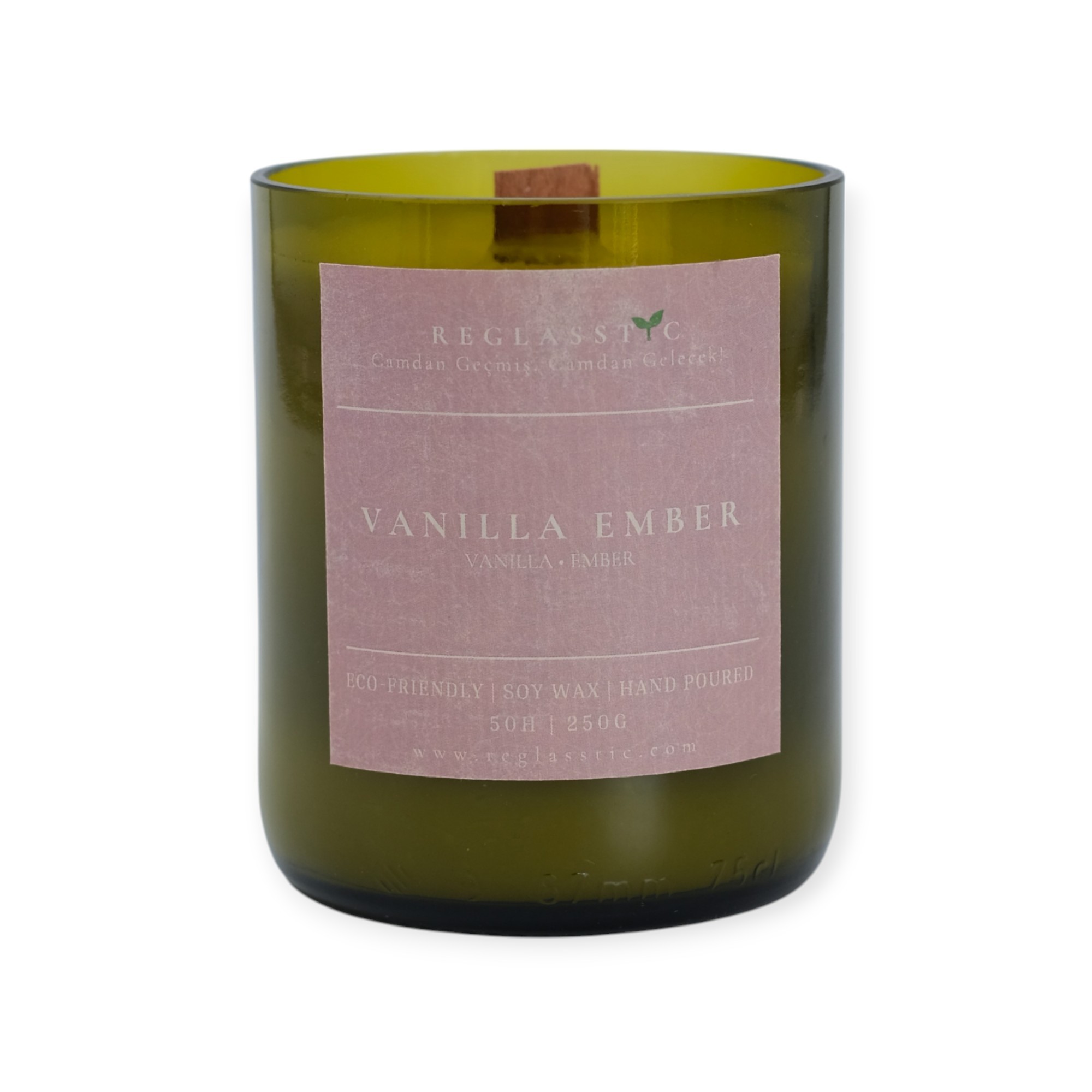 Soy Wax Mum - Vanilla Ember 250 gr - Upcycle Cam