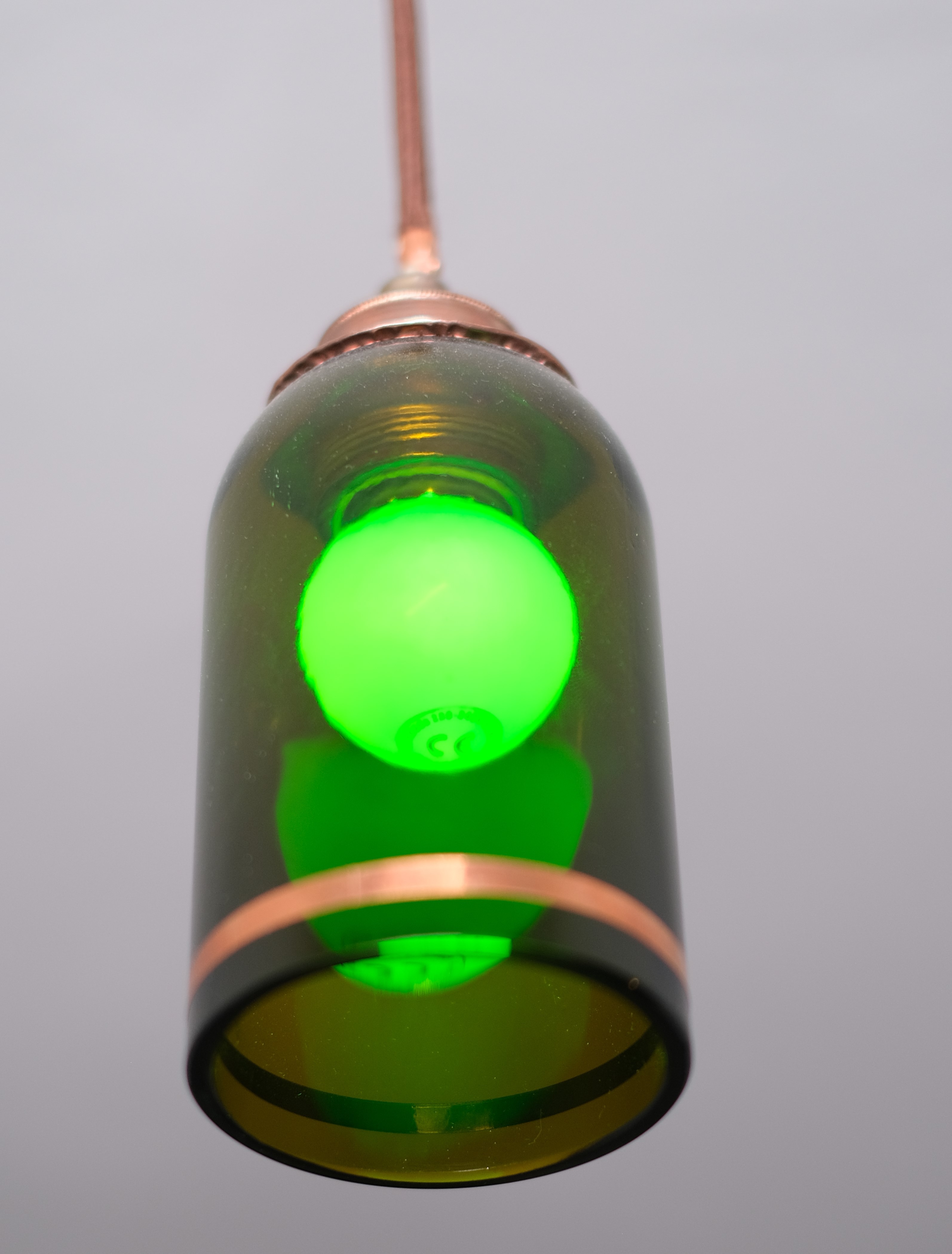 Upcycle Dekoratif Bakır Avize