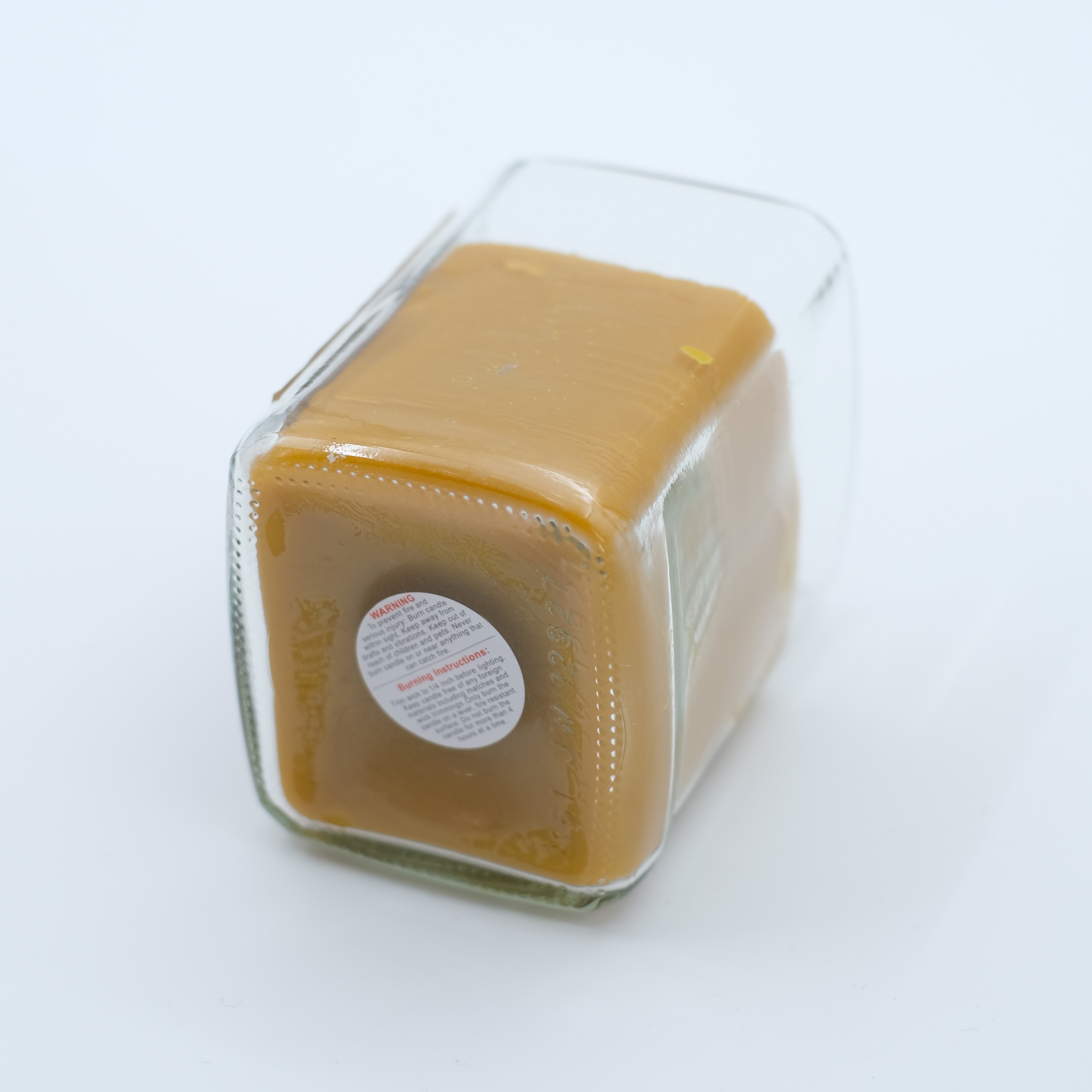 Balmumu: Vanilya Esanslı - 250 gr - Upcycle Cam 