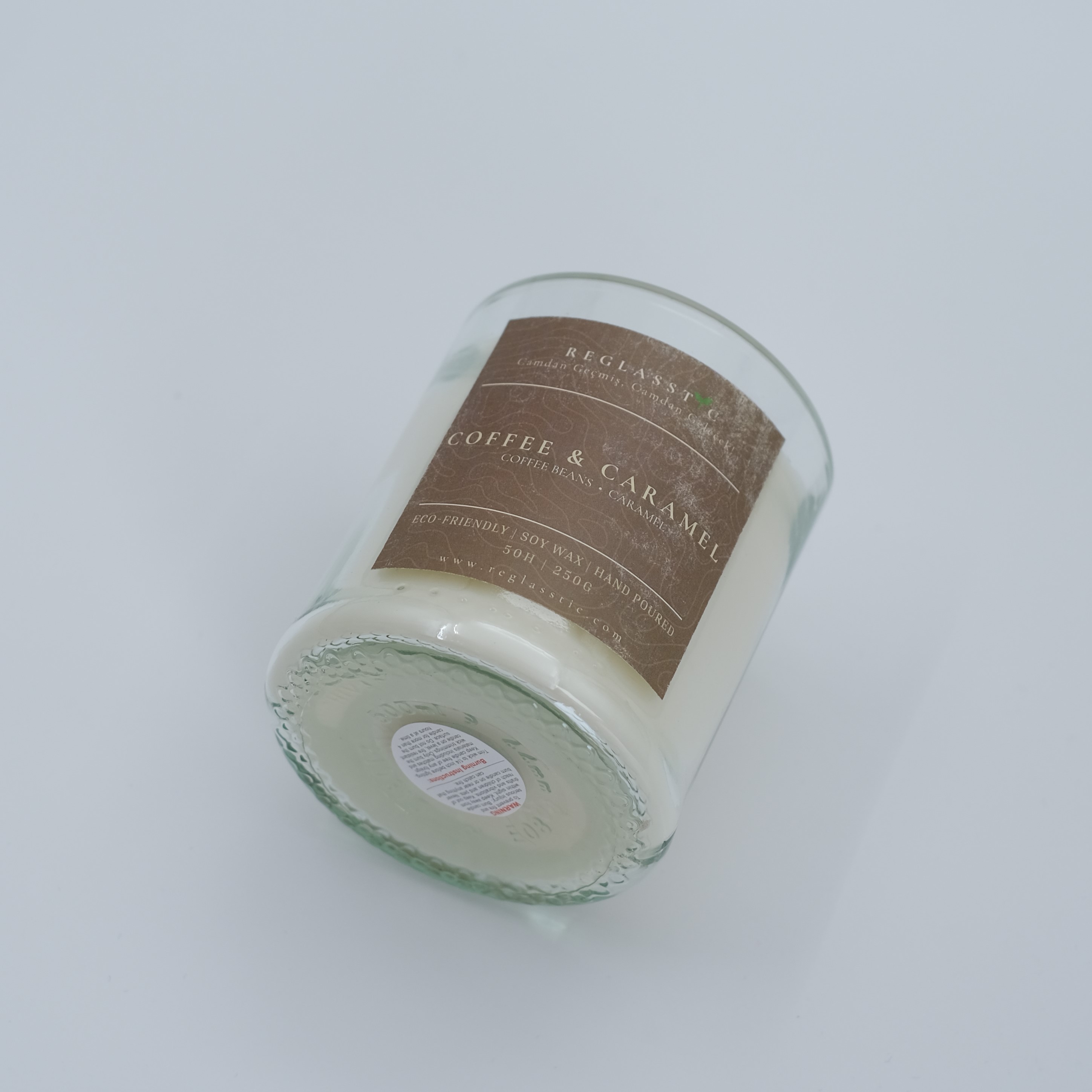 Soy Wax Mum - Coffee Caramel 250 gr - Upcycle Cam