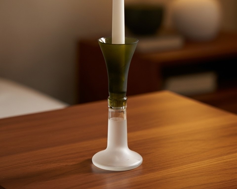 Emerald Sand – El Yapımı Cam Şamdan