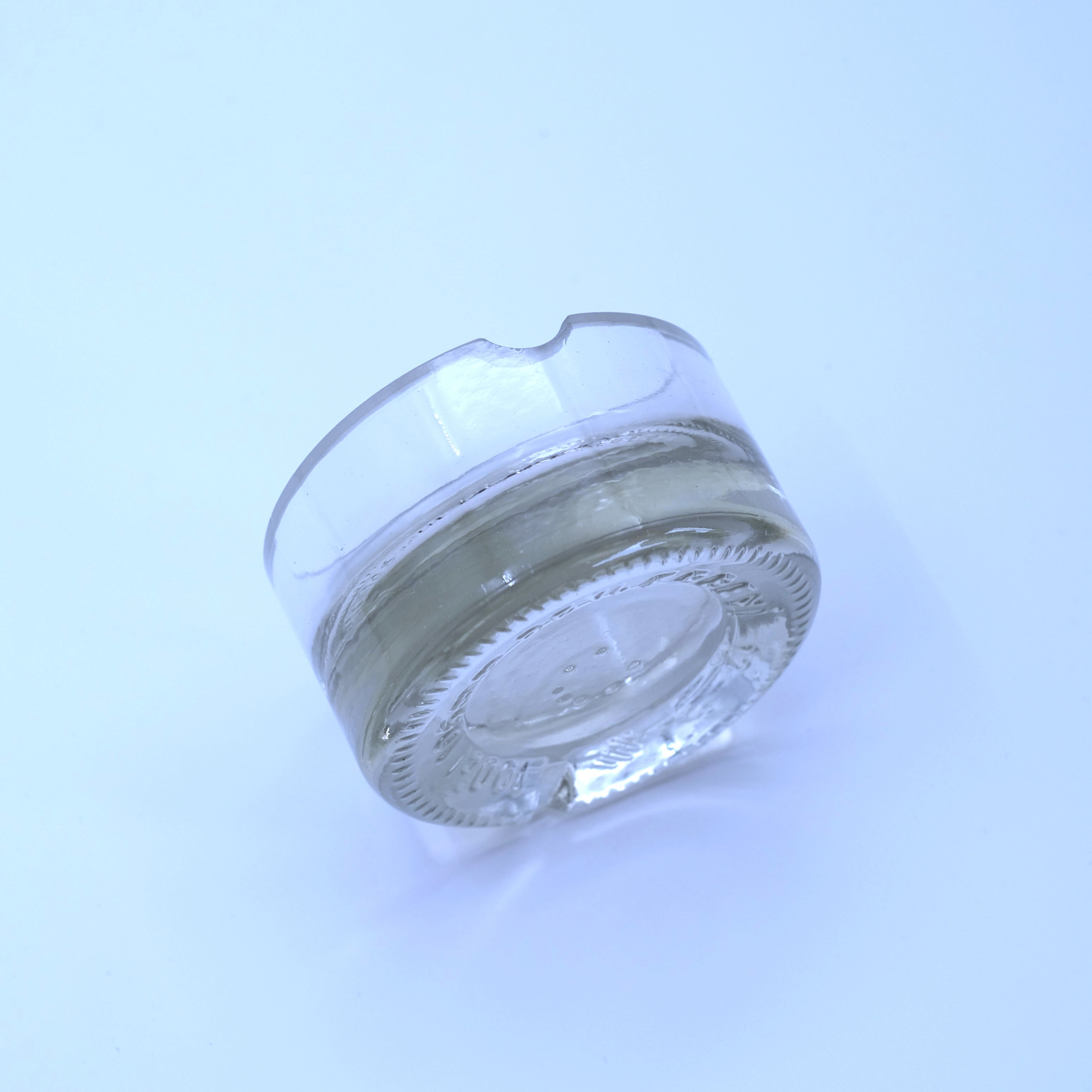 Dip Upcycle Cam Küllük - 8,5 cm - Tek Oluklu