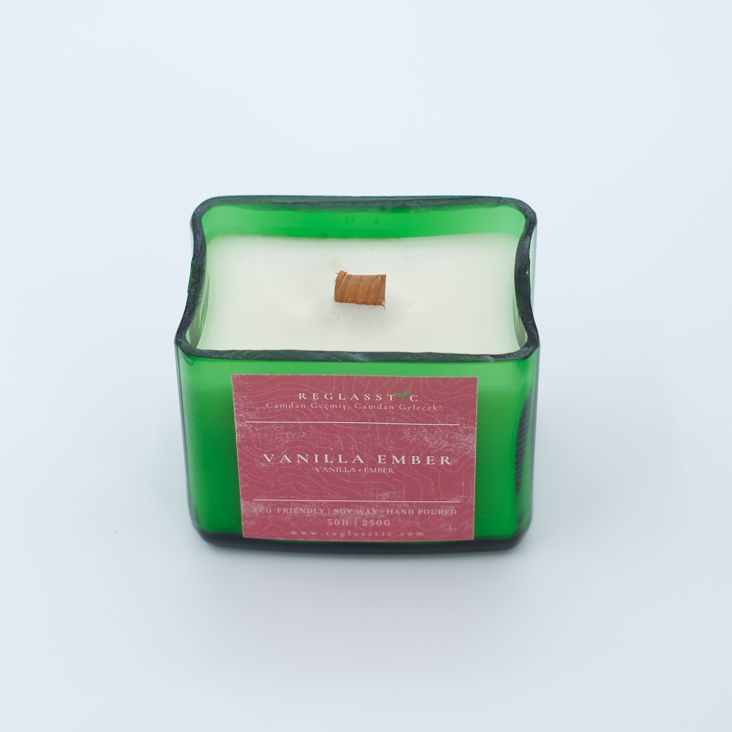 Soy Wax Mum - Vanilla Ember 250 gr - Upcycle Cam