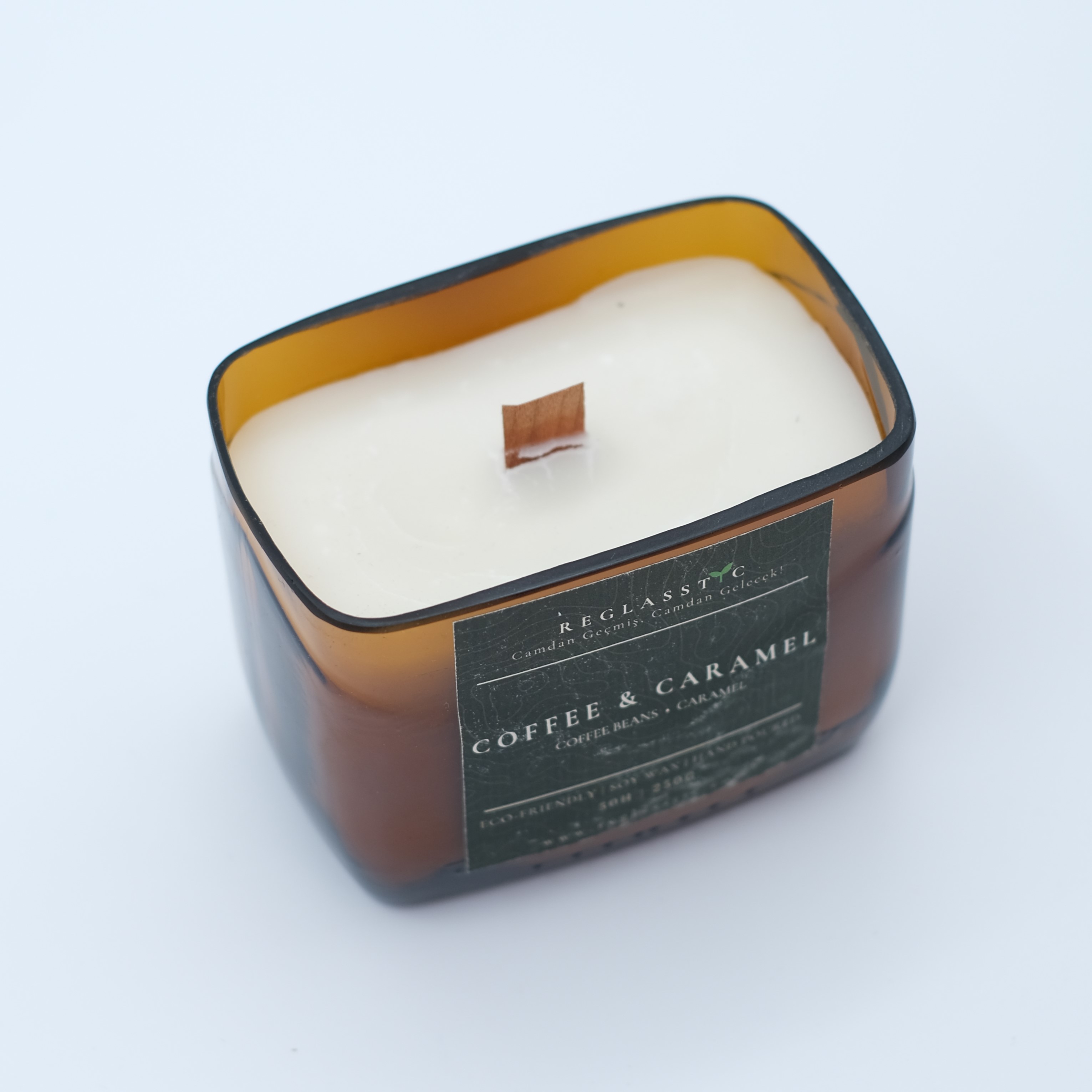 Soy Wax Mum - Coffee Caramel 250 gr - Upcycle Cam