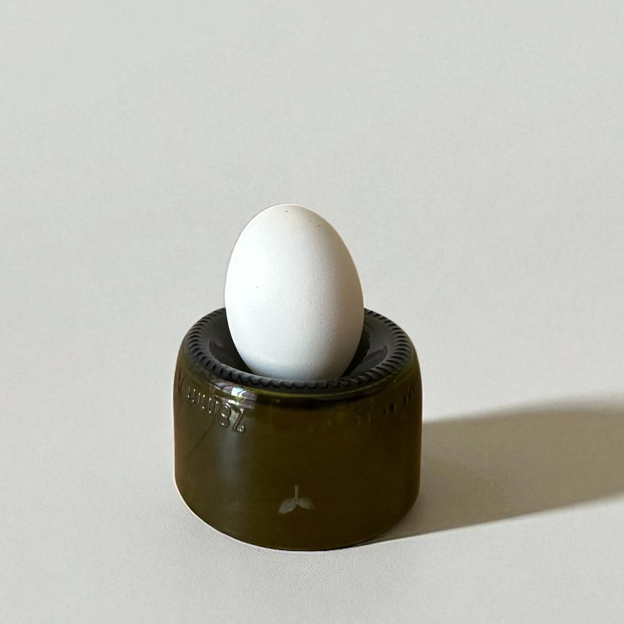 Egglance Serisi - Upcycle Yumurtalık - Koyu Yeşil