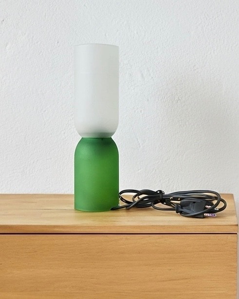 Luma – Upcycle El Yapımı Cam Masa Lambası