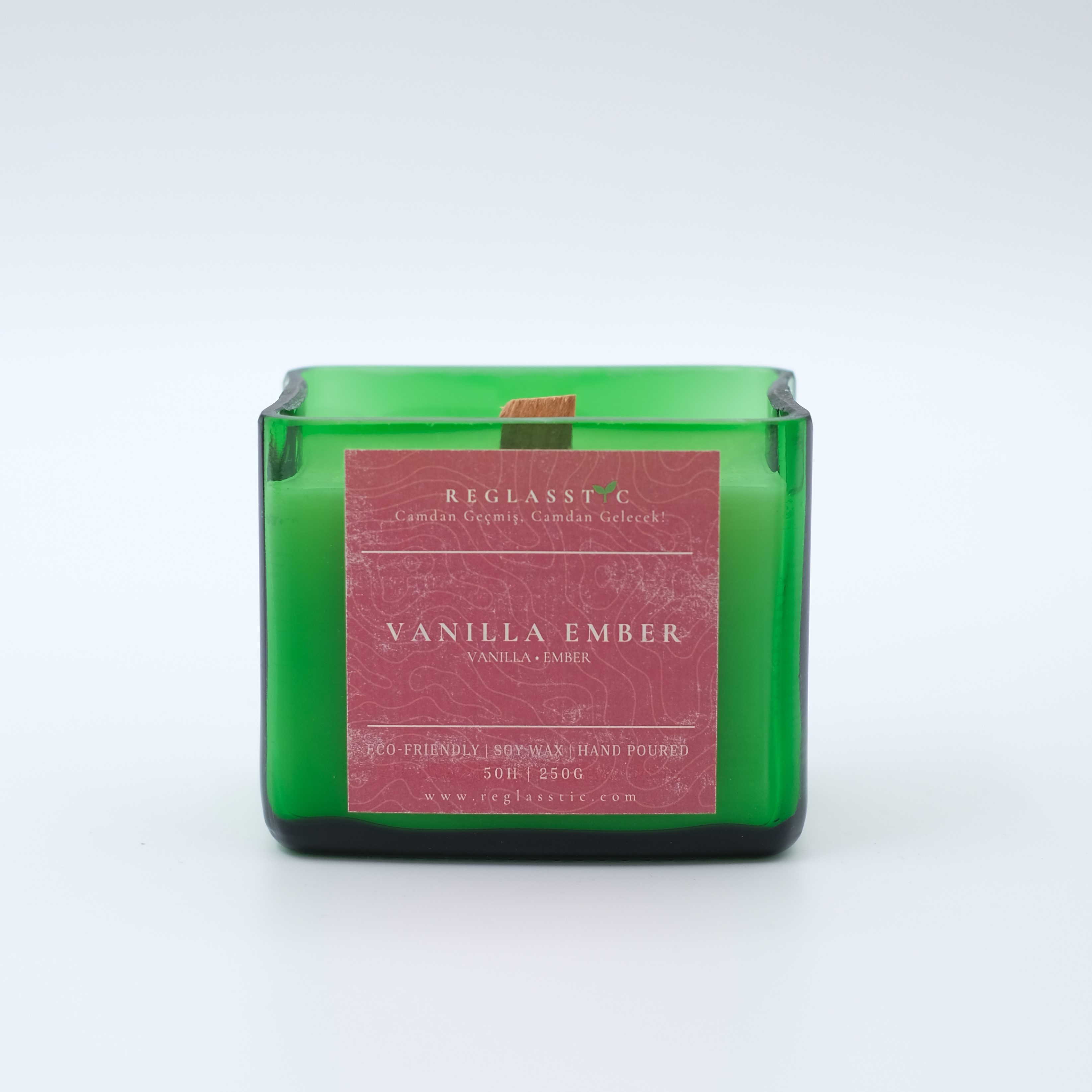Soy Wax Mum - Vanilla Ember 250 gr - Upcycle Cam