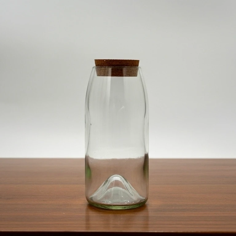 NatureCap – Mantar Kapaklı Upcycle Cam Kavanoz