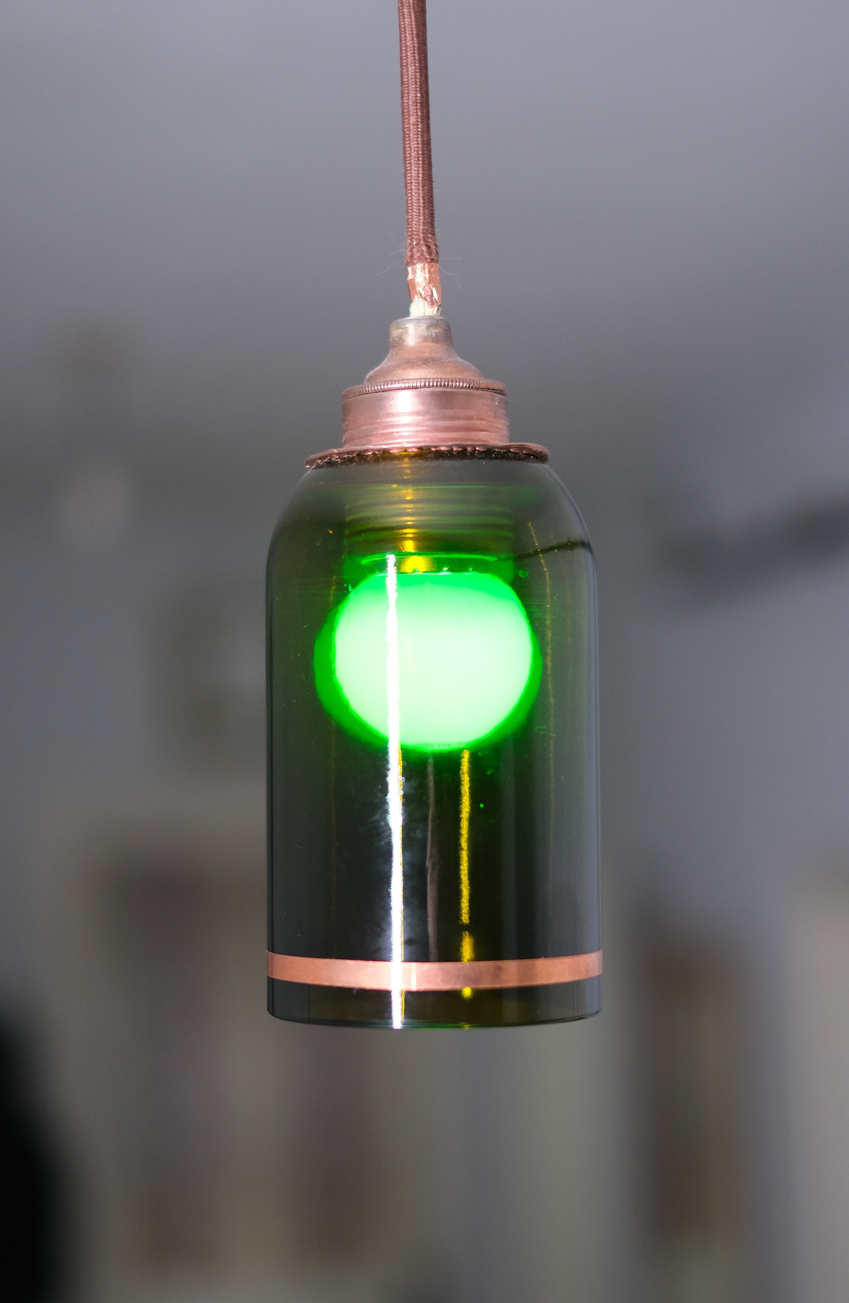 Upcycle Dekoratif Bakır Avize