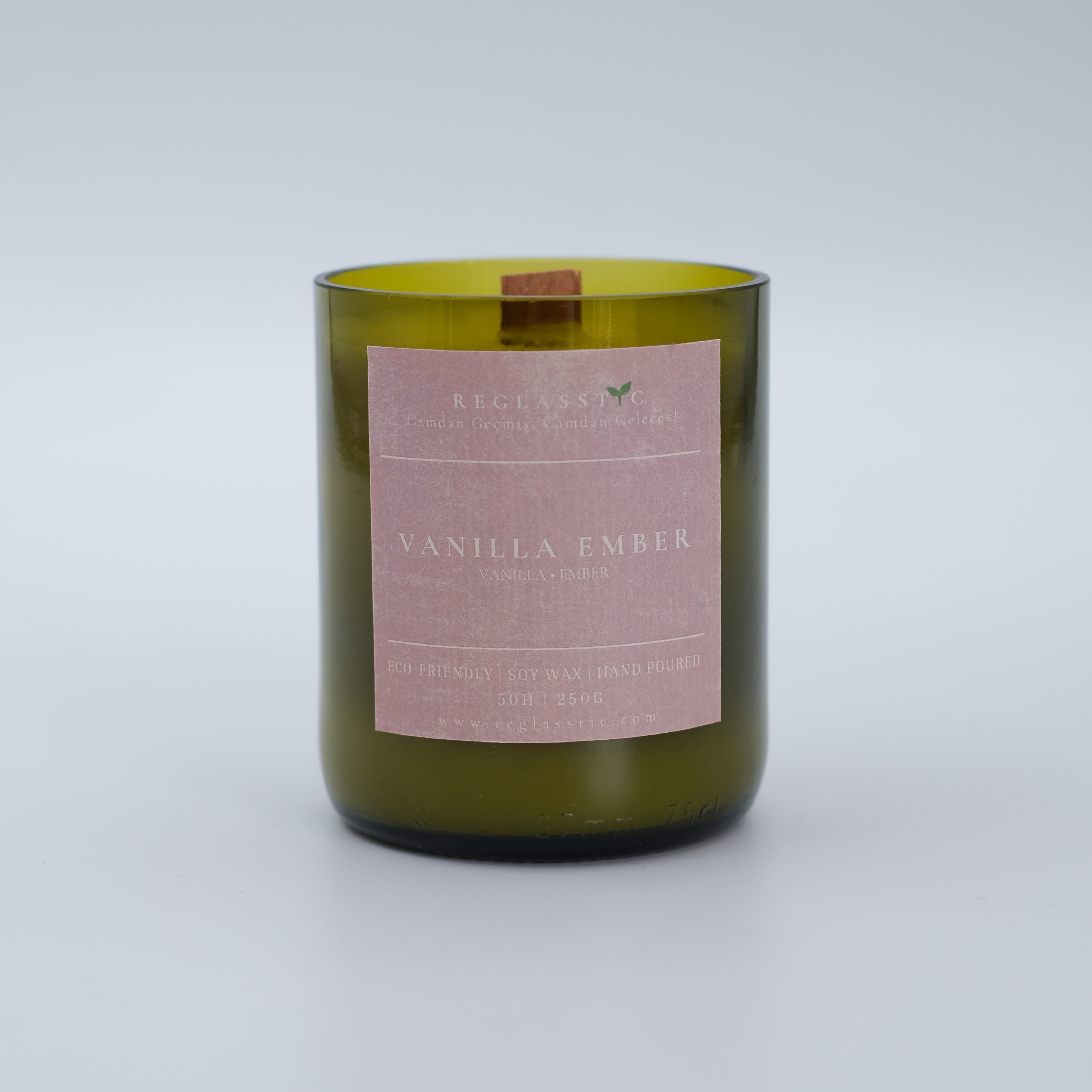 Soy Wax Mum - Vanilla Ember 250 gr - Upcycle Cam