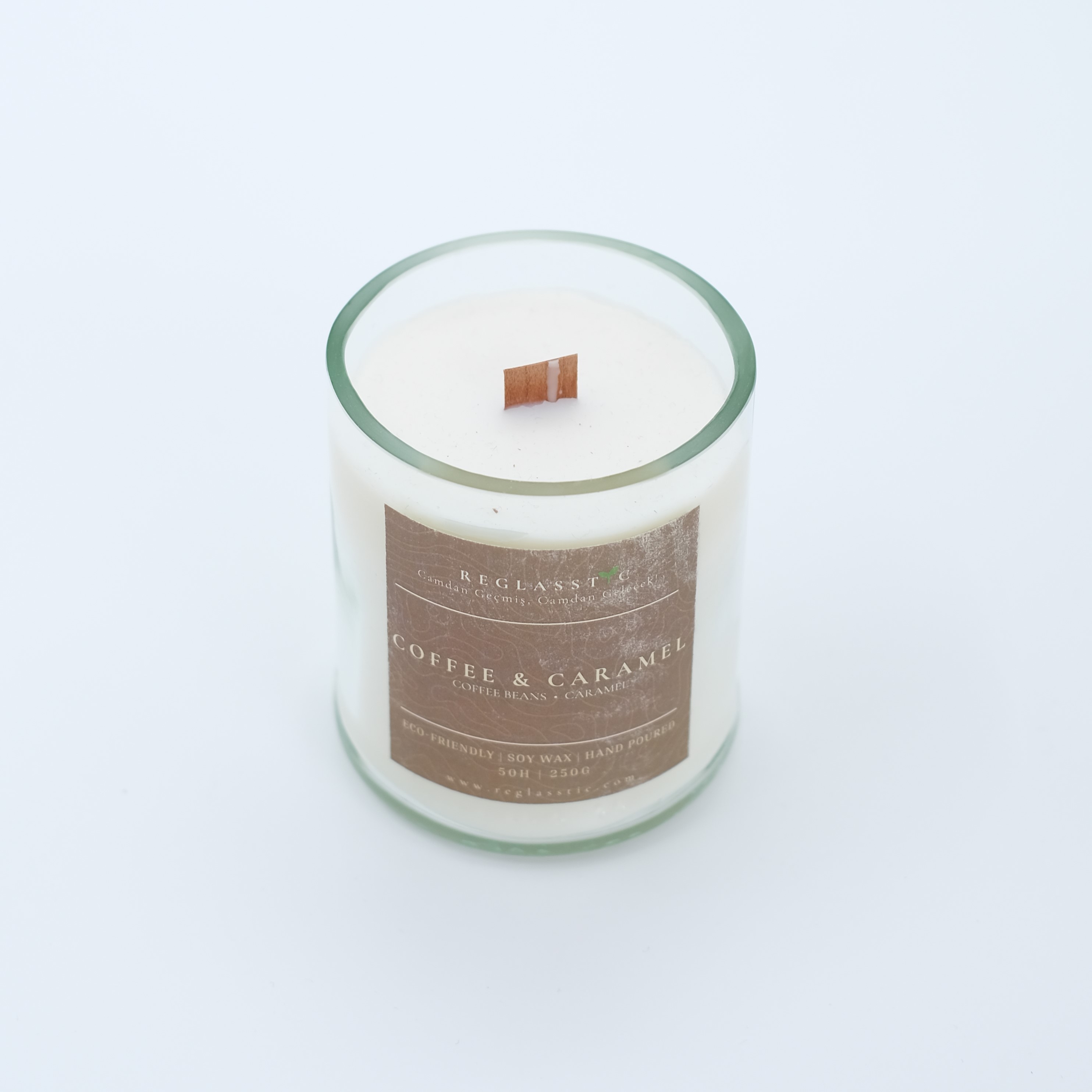Soy Wax Mum - Coffee Caramel 250 gr - Upcycle Cam