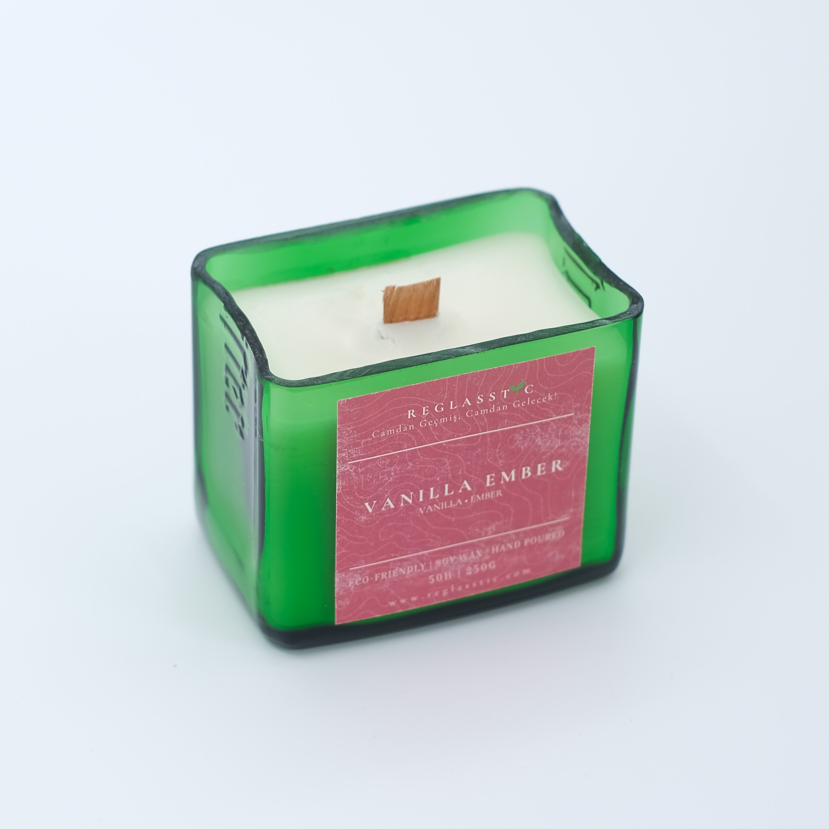 Soy Wax Mum - Vanilla Ember 250 gr - Upcycle Cam