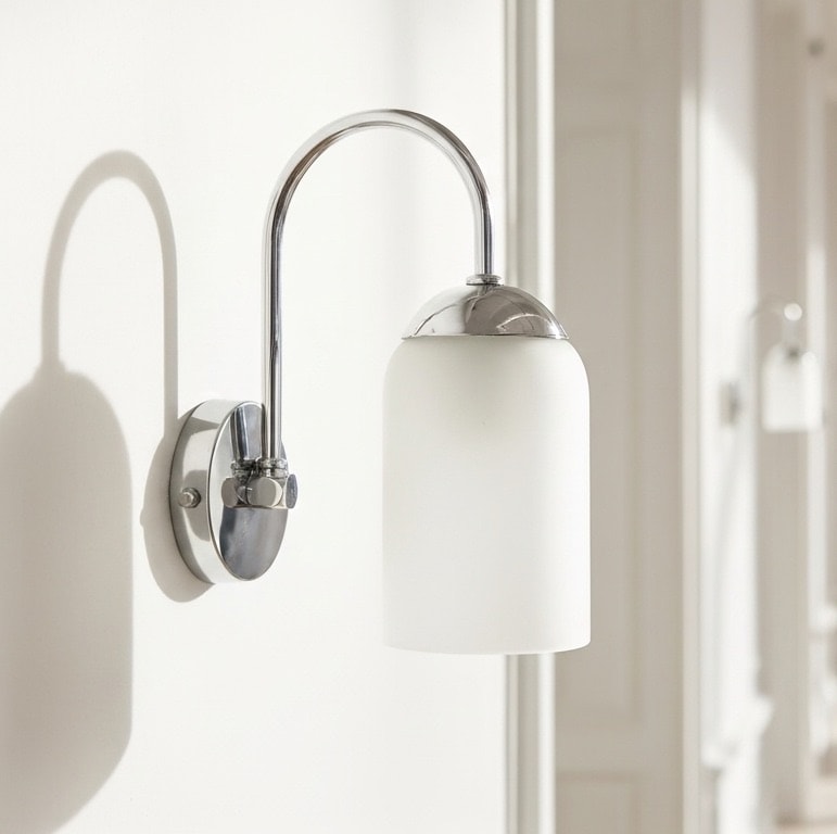 Luna Pure – El Yapımı Cam Aplik