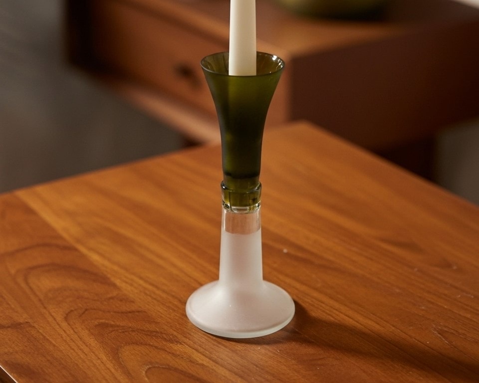 Emerald Sand – El Yapımı Cam Şamdan