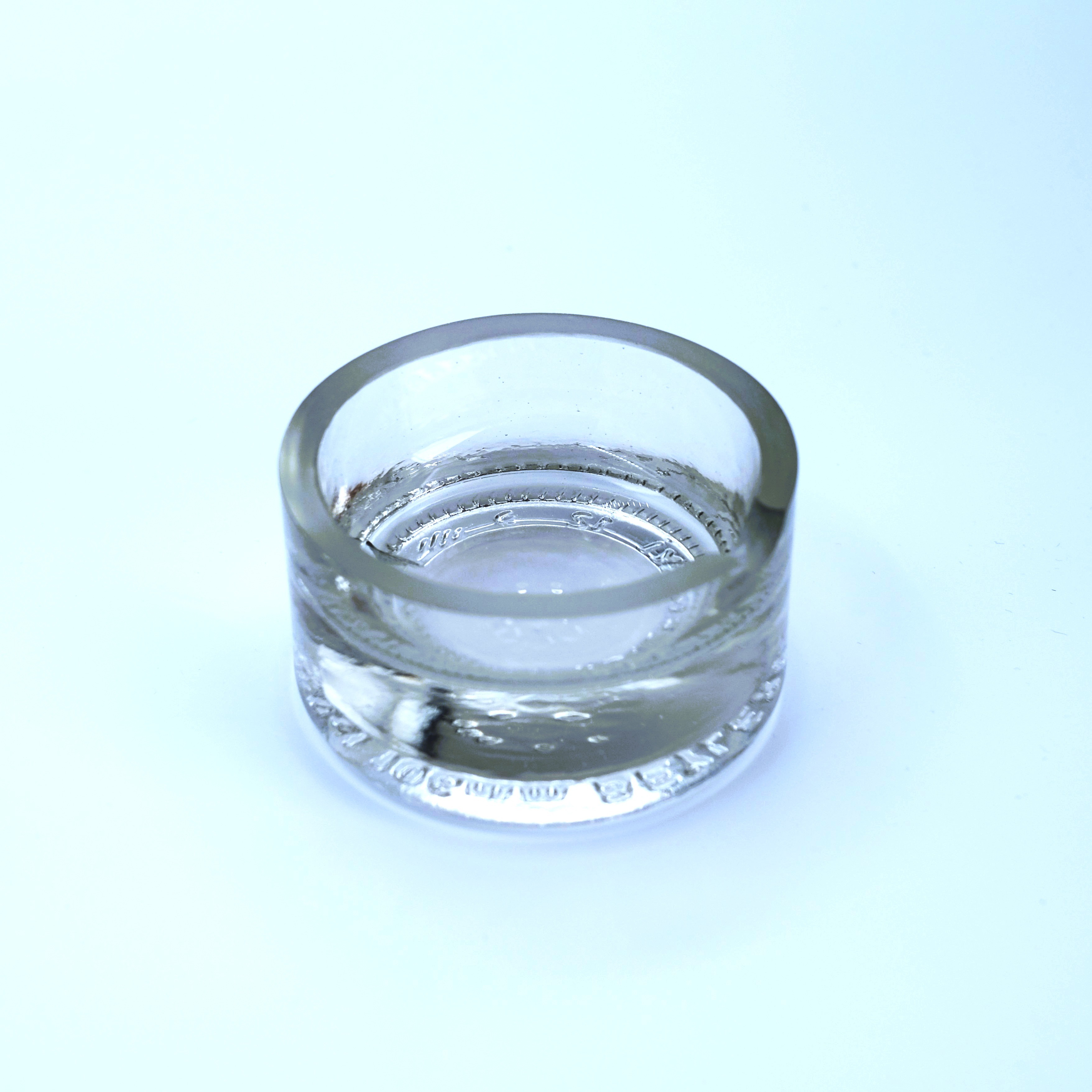 Dip Upcycle Cam Küllük - 8,5 cm - Tek Oluklu