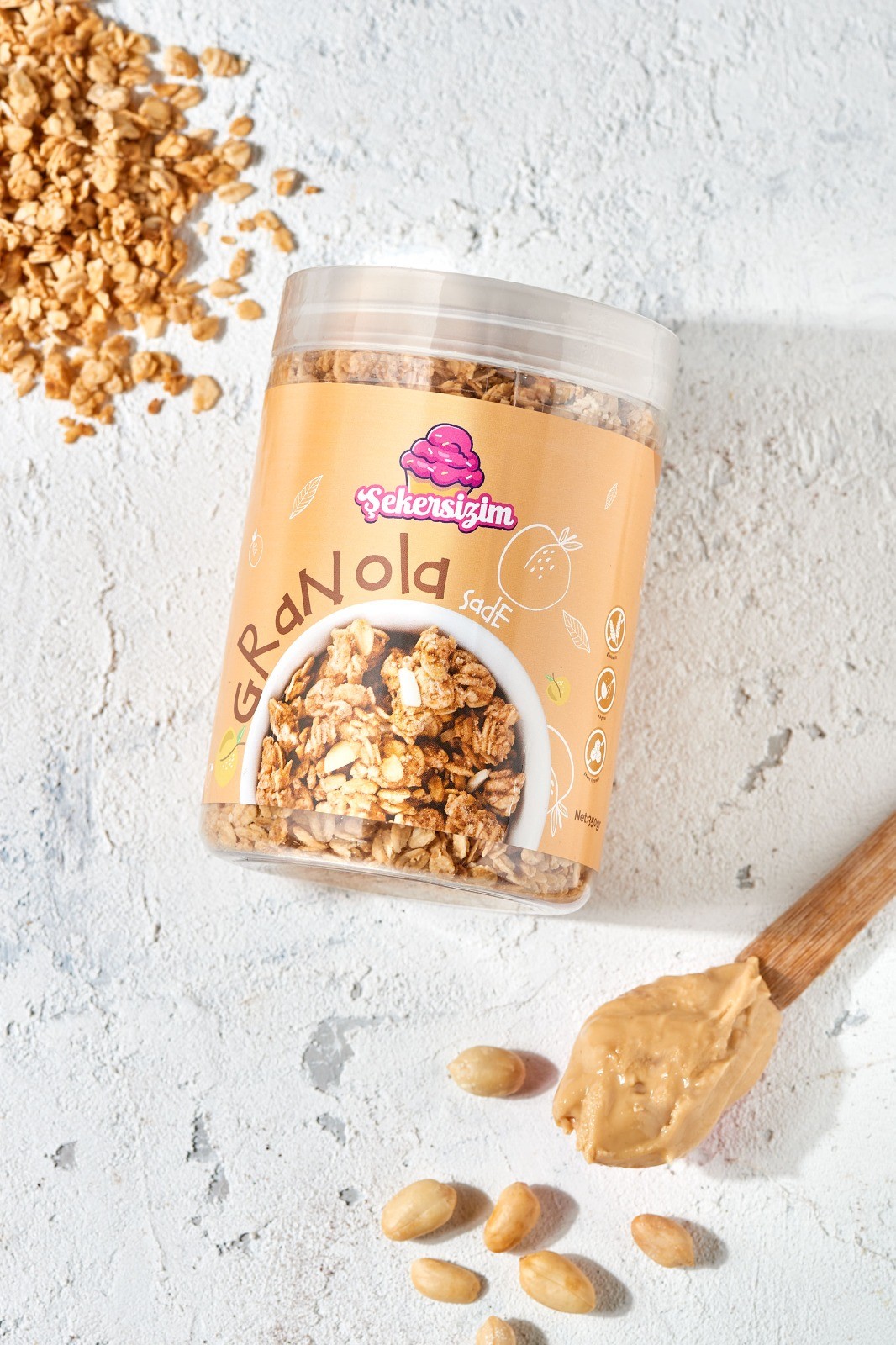 ŞEKERSİZ SADE GRANOLA