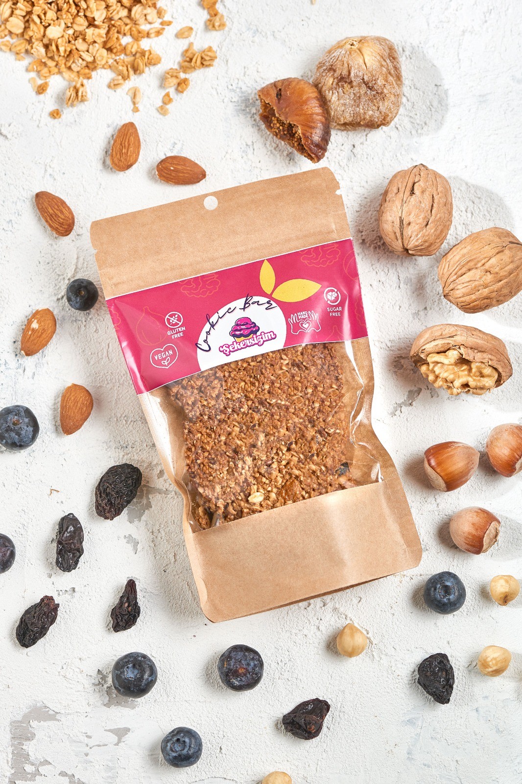 ŞEKERSİZİM GRANOLA BAR