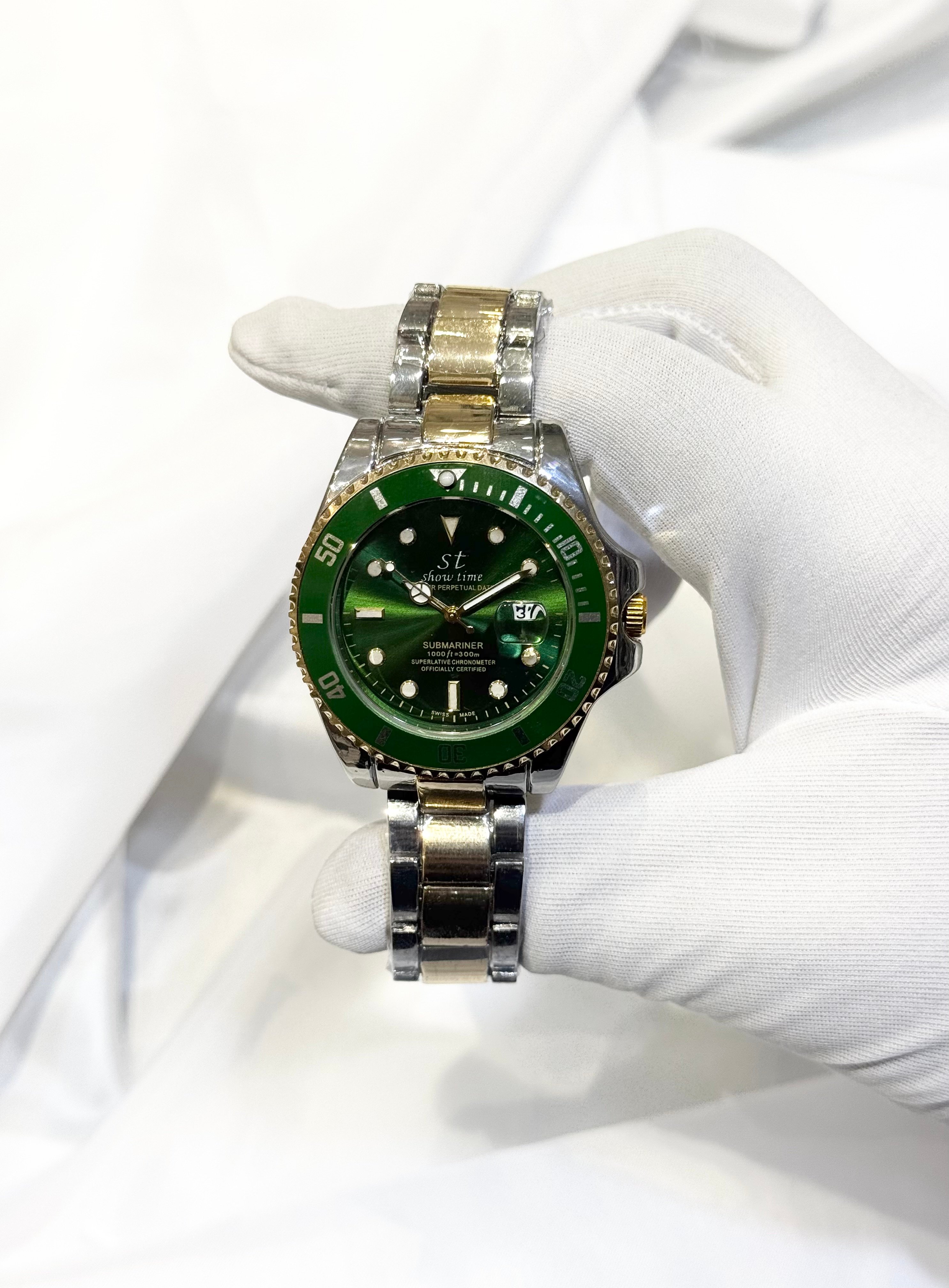 Submariner Altın-Yeşil